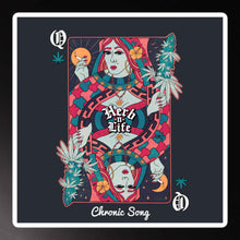 Load image into Gallery viewer, The Chronic Bubble-free stickers (Art by Justin Oltesvig)